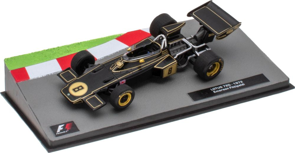 Lotus 72D - 1972 Emerson Fittipaldi F1 Collection - Cased 1:43 – diecast model