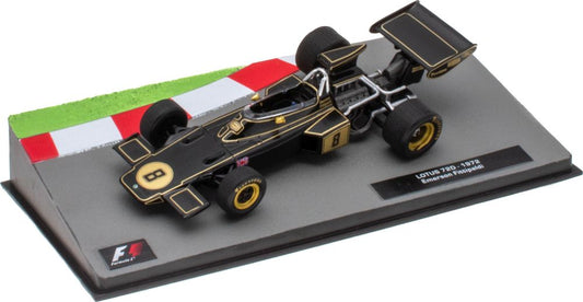 Lotus 72D - 1972 Emerson Fittipaldi F1 Collection - Cased 1:43 – diecast model