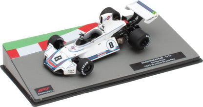 Brabham BT44B - 1975 Carlos Pace F1 Collection - Cased 1:43 – diecast model