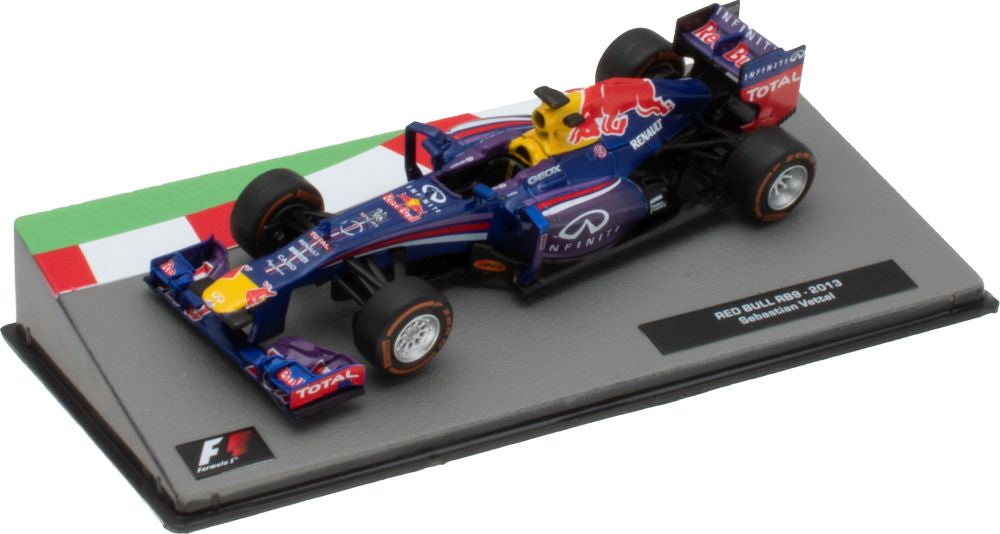 Red Bull RB9 - 2013 Sebastian Vettel F1 Collection - Cased 1:43 – diecast model