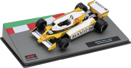 Renault RS10 - 1979 Jean Pierre Jabouille F1 Collection - Cased 1:43 – diecast model