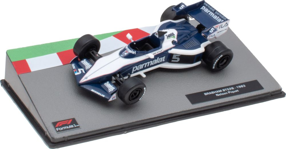 Brabham BT52 - 1983 Nelson Piquet F1 Collection - Cased 1:43 – diecast model