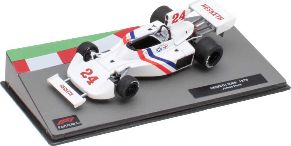Hesketh 308 - 1975 James Hunt F1 Collection - Cased 1:43 – diecast model