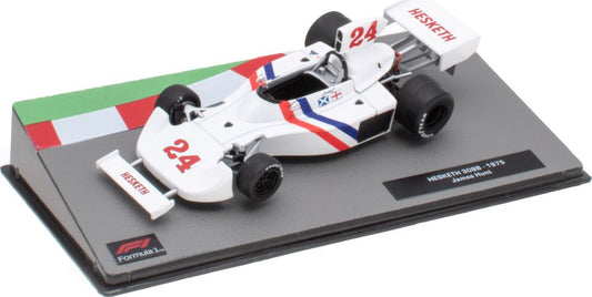Hesketh 308 - 1975 James Hunt F1 Collection - Cased 1:43 – diecast model