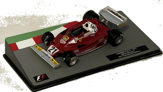 Ferrari 312T2 - 1977 Gilles Villeneuve F1 Collection - Cased 1:43 – diecast model