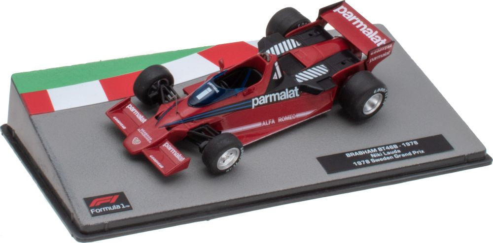 Brabham BT46 'Fan Car' - 1978 Niki Lauda F1 Collection - Cased 1:43 – diecast model