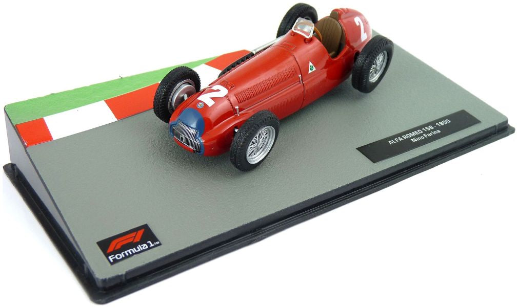 Alfa Romeo 158 - 1950 Nino Farina F1 Collection - Cased 1:43 – diecast model