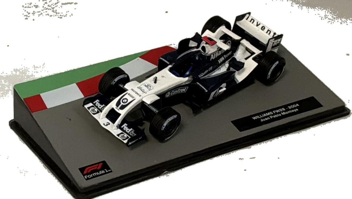 BMW Williams FW26 - 2004 Juan Pablo Montoy F1 Collection - Cased 1:43 – diecast model