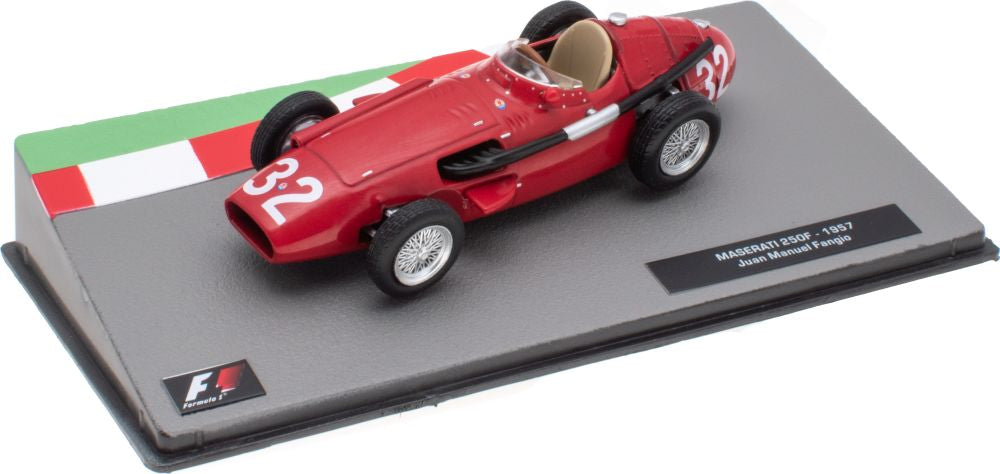 Maserati 250F - 1957 Juan Manuel Fangio F1 Collection - Cased 1:43 – diecast model