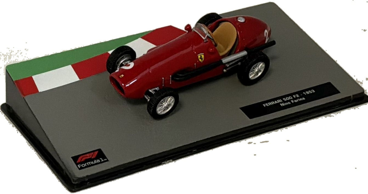 Ferrari 500 F2 - 1953 Nino Farina F1 Collection - Cased 1:43 – diecast model