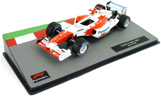 Toyota TF104B - 2004 Jarno Trulli F1 Collection - Cased 1:43 – diecast model