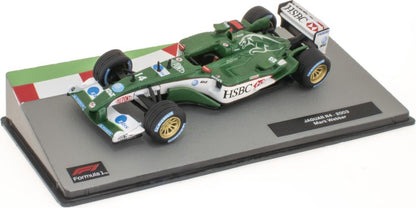 Jaguar R4 - 2003 Mark Webber F1 Collection - Cased 1:43 – diecast model