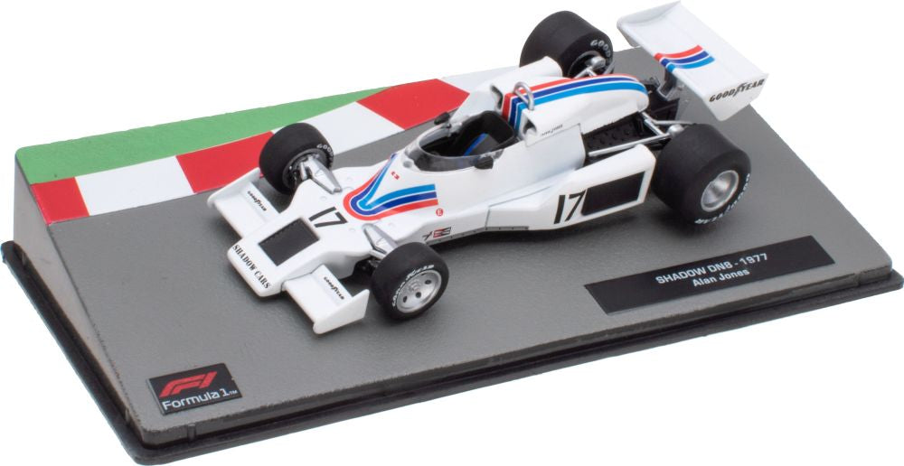 Shadow DN8 - 1977 Alan Jones F1 Collection - Cased 1:43 – diecast model