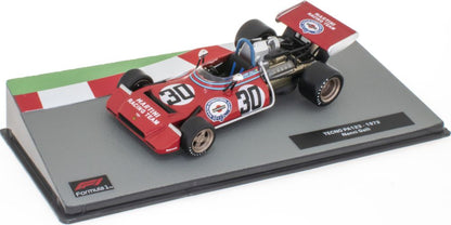 Tecno PA123 - 1972 Nanni Galli F1 Collection - Cased 1:43 – diecast model