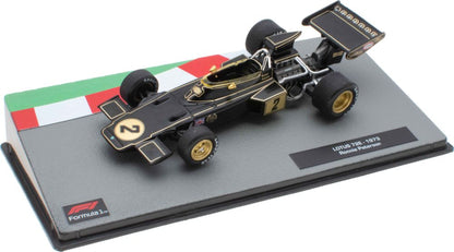 Lotus 72E - 1973 Ronnie Peterson F1 Collection - Cased 1:43 – diecast model