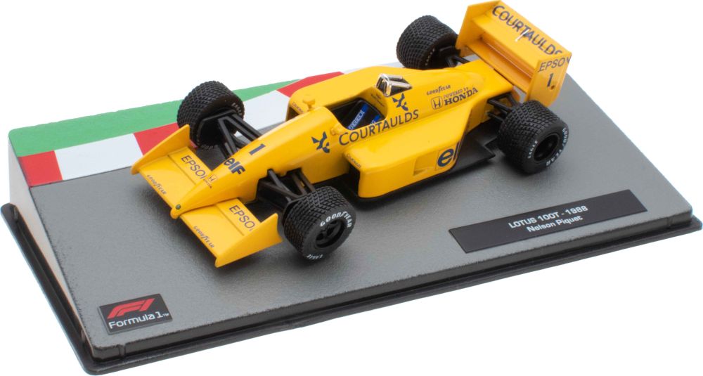 Lotus 100T - 1988 Nelson Piquet F1 Collection - Cased 1:43 – diecast model