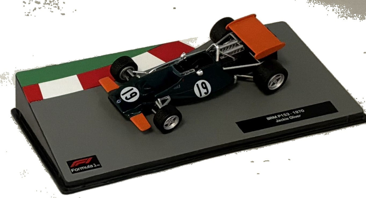 BRM P153 - 1970 Jackie Oliver F1 Collection - Cased 1:43 – diecast model