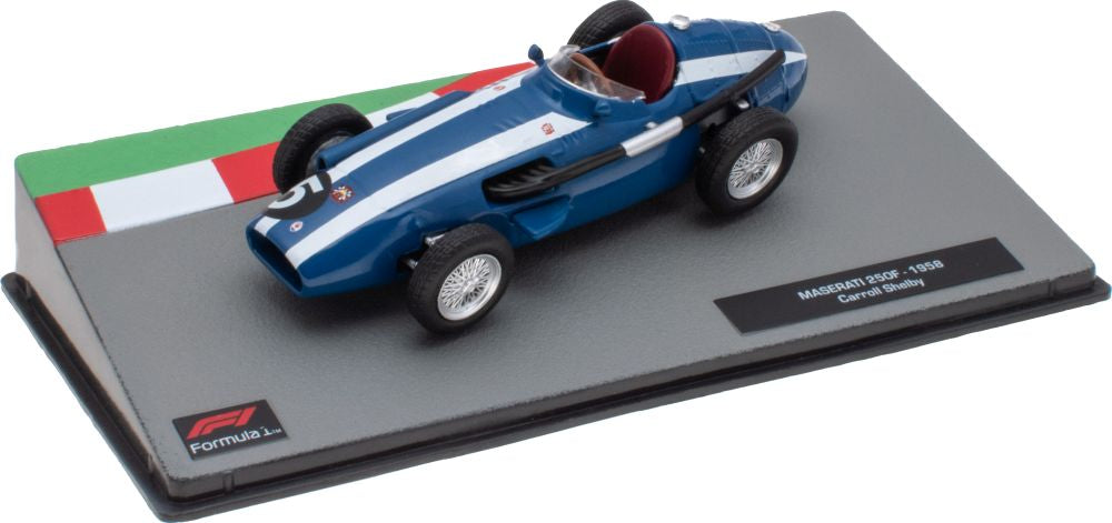 Available To Order – Maserati 250F - 1958 Carroll Shelby F1 Collection - Cased 1:43 (MAG NS152)