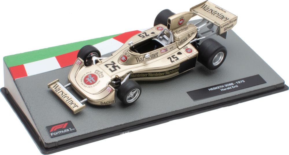 Hesketh 308B - 1975 Harald Ertl F1 Collection - Cased 1:43 – diecast model