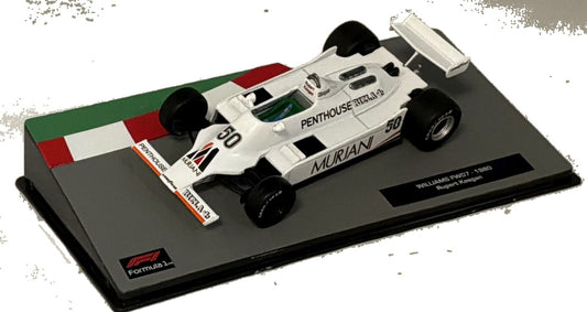 Williams FW07 - 1980 Keegan - Murjani F1 Collection - Cased 1:43 – diecast model