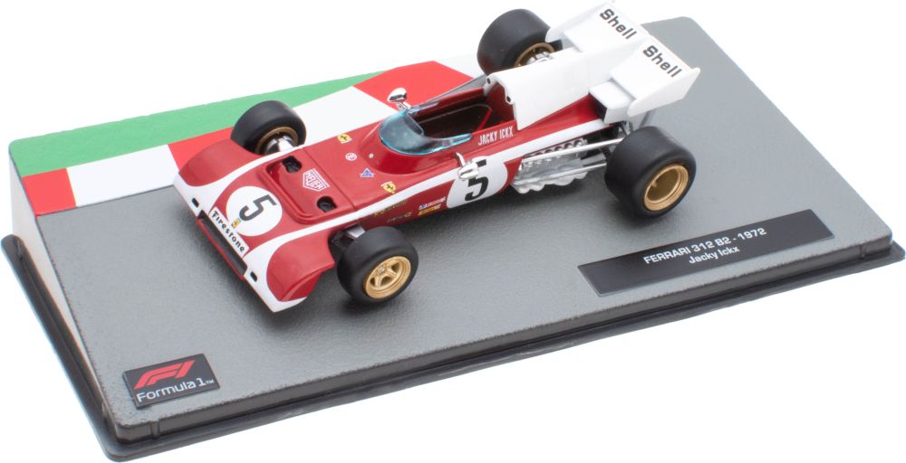 Ferrari 312 B2 - 1972 Jacky Ickx #5 F1 Collection - Cased 1:43 – diecast model