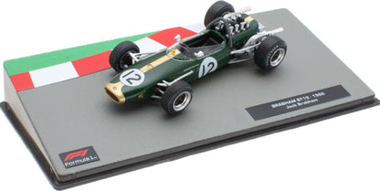 Brabham BT19 - 1966 Jack Brabham F1 Collection - Cased 1:43 – diecast model