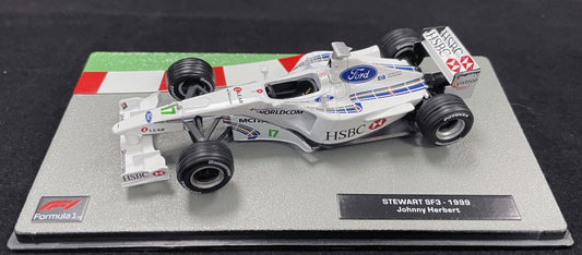 Stewart SF3 #17 Johnny Herbert 1999 F1 Collection (Cased) 1:43 – diecast model