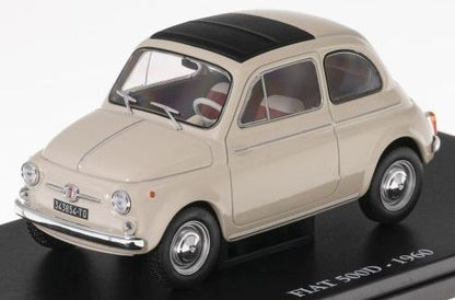 Fiat 500D - 1960 1:24 European Vintage Cars - Cased 1:24 – diecast model