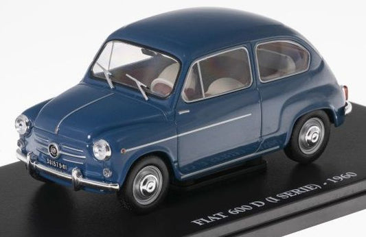 Fiat 600 D (I Serie) - 1960 1:24 European Vintage Cars - Cased 1:24 – diecast model
