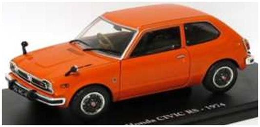 Honda Civic RS 1974 1:24 European Vintage Cars - Cased 1:24 – diecast model