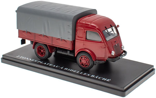 Renault 2 Tonnes Plateau A Ridelles Bache 1947 Renault Commercial Collection-Blister 1:43 – diecast model