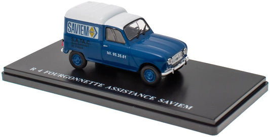 Renault R 4 Fourgonnette Assistance Saviem 1967 Renault Commercial Collection-Blister 1:43 – diecast model