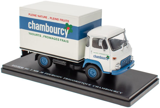 Saviem Sg 2 Mb 38 Fourgon Frigorifique 196 Chambourcy Renault Commercial Collection-B 1:43 – diecast model