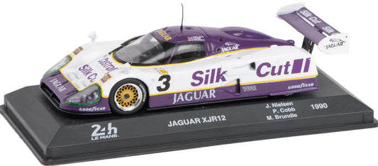 Jaguar XJR12 #3 1990 Nielsen/Cobb/Brundle - Silk Cut - Le Mans Collection 1:43 – diecast model