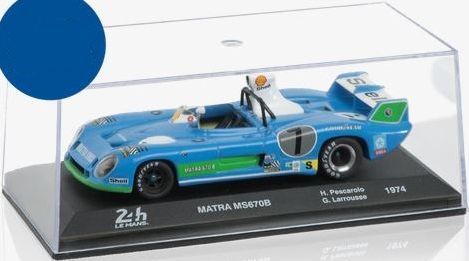 Matra Ms670B - #7 Pescarolo/Larrousse 1974 Le Mans Collection 1:43 – diecast model