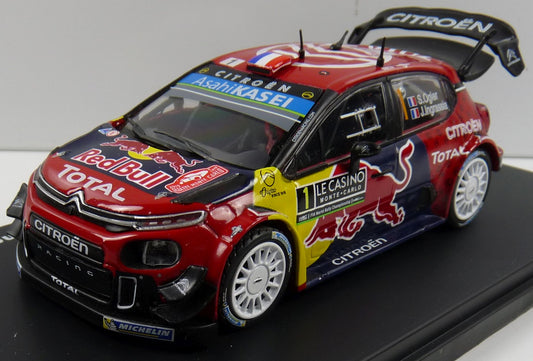 Citroen C3 2019 Ogier #1 Monte Carlo Rally Collection - Blister 1:43 – diecast model
