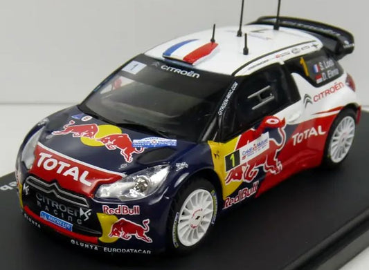Citroen DS3 WRC - Loeb #1 - 2012 Rally Collection - Blister 1:43 – diecast model