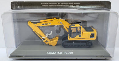Komatsu PC 200 Earthmoving machines in 1:72 scale 1:72/1:76 – diecast model