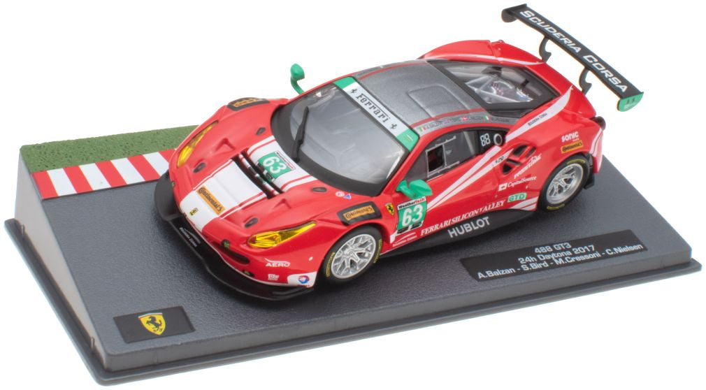 Ferrari 488 GTE - 24h Daytona 2017 - A. Ba Cased - Ferrari Racing Collection 1:43 – diecast model