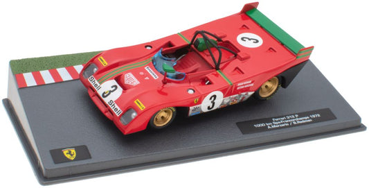 Ferrari 312 P - 1000 km Spa-Franc no.3 Cased - Ferrari Racing Collection 1:43 – diecast model