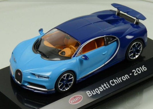 Bugatti Chiron 2016 Cased - Supercar Collection 1:43 – diecast model