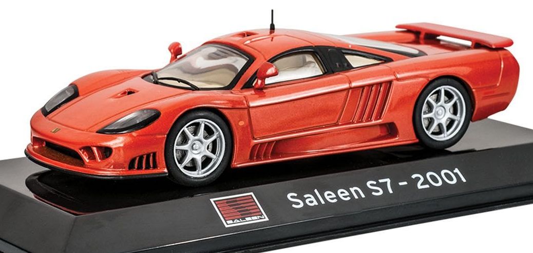Saleen S7 2001 Cased - Supercar Collection 1:43 – diecast model