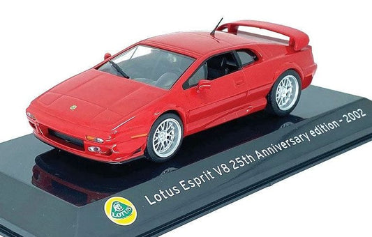 Lotus Esprit V8 25th Anniversary 2002 Cased - Supercar Collection 1:43 – diecast model