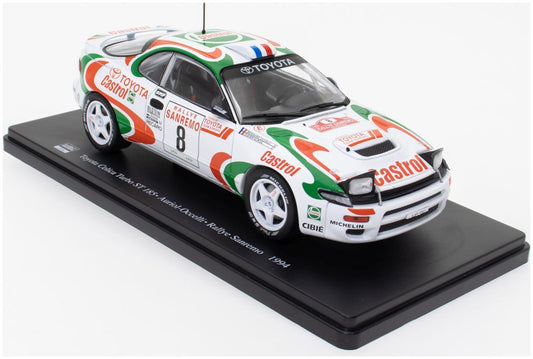 Toyota Celica Turbo 4WD (1994) Didier Auriol - Bernard Occelli - 1:24th Rally 1:24 – diecast model
