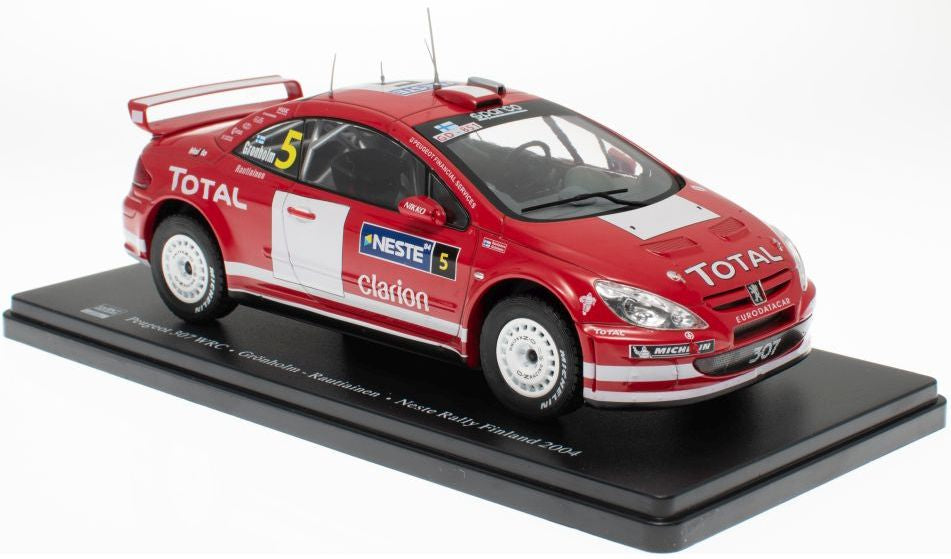 Available To Order – Peugeot 307 WRC (2004) Marcus Gronholm Timo Rautiainen - 1:24th Rally 1:24 (MAG PL50)