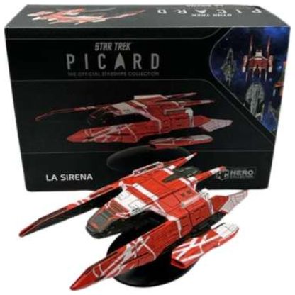 Star Trek Picard Universe La Sirena FC Red/White Star Trek Collection Magazine Model Model