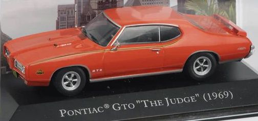 Available To Order – Pontiac GTO 'The Judge' (1969) - Red - American Car Collection 1:43 (MAG PP05)