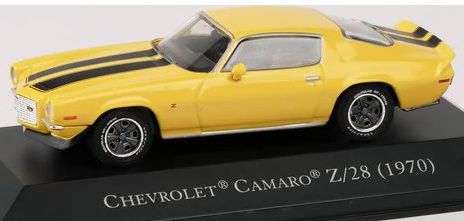 Available To Order – Chevrolet Camaro Z/28 (1970) - Yellow - American Car Collection 1:43 (MAG PP07)