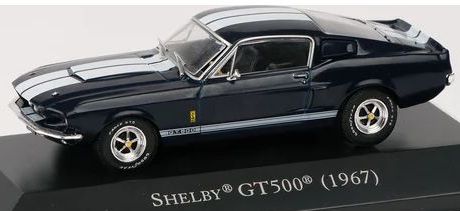 Available To Order – Ford Mustang Shelby GT500 (1967) - Dark Blue / Black - American Car Collection 1:43 (MAG PP08)