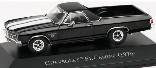 Available To Order – Chevrolet El Camino - Black (1970) American Car Collection 1:43 Magazine Model Model (MAG PP15)